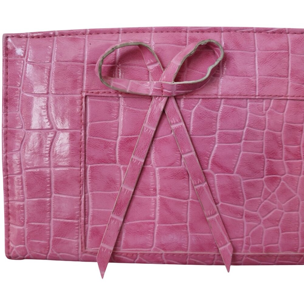 Miche Bag Classic Magnetic Purse Shell Allie Pink Alligator Reptile Faux Leather - Picture 3 of 9
